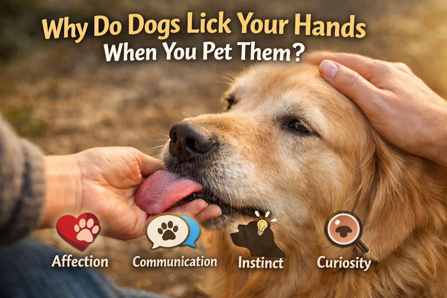 Why Do Dogs Lick Your Hands When You Pet Them