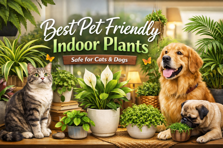Pet Friendly Indoor Plants
