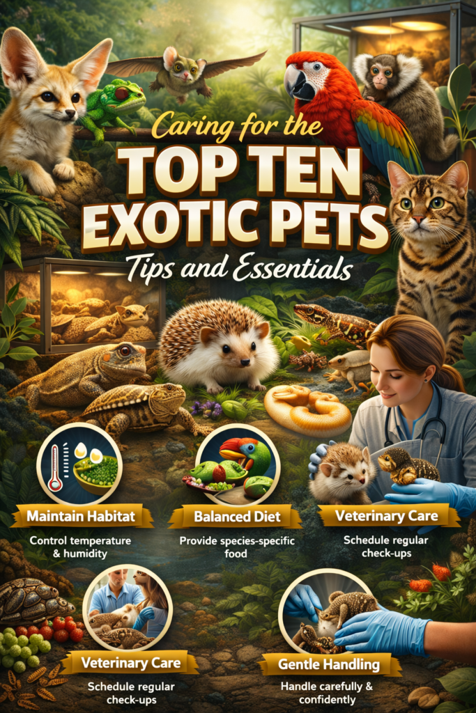 Top Ten Exotic Pets