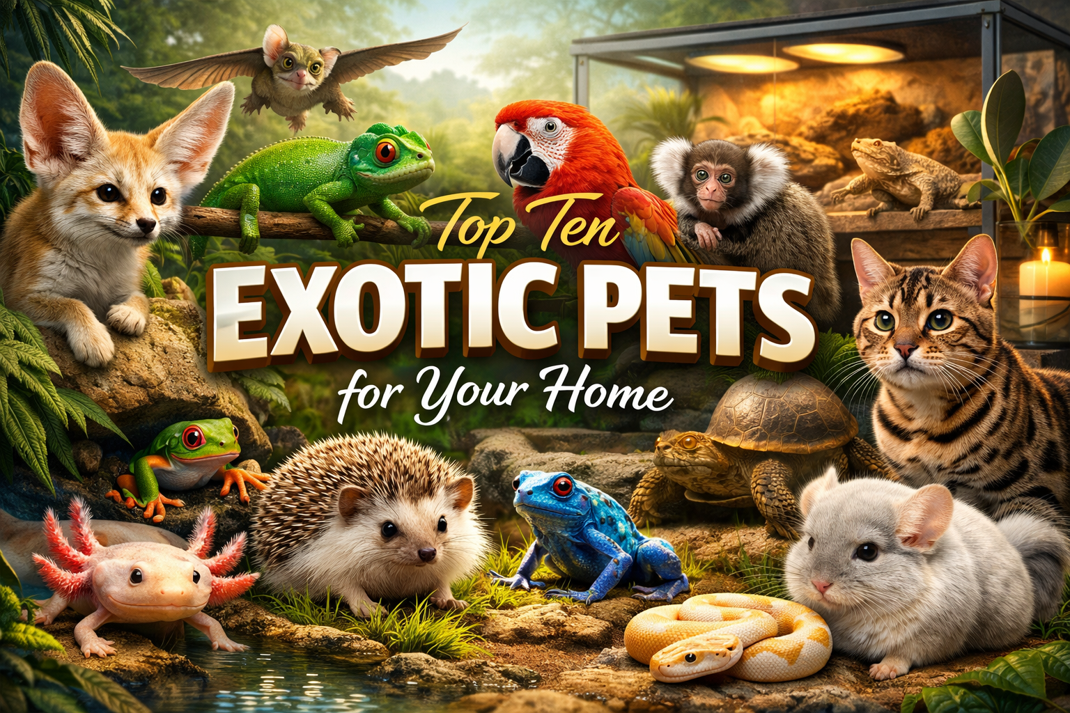 Top Ten Exotic Pets