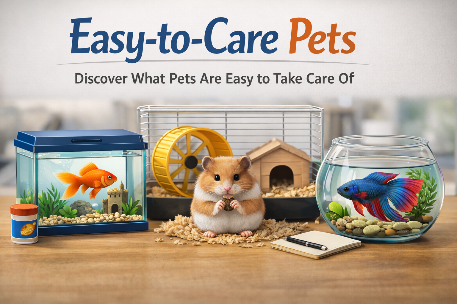 What Pets Are Easy to Take Care Of