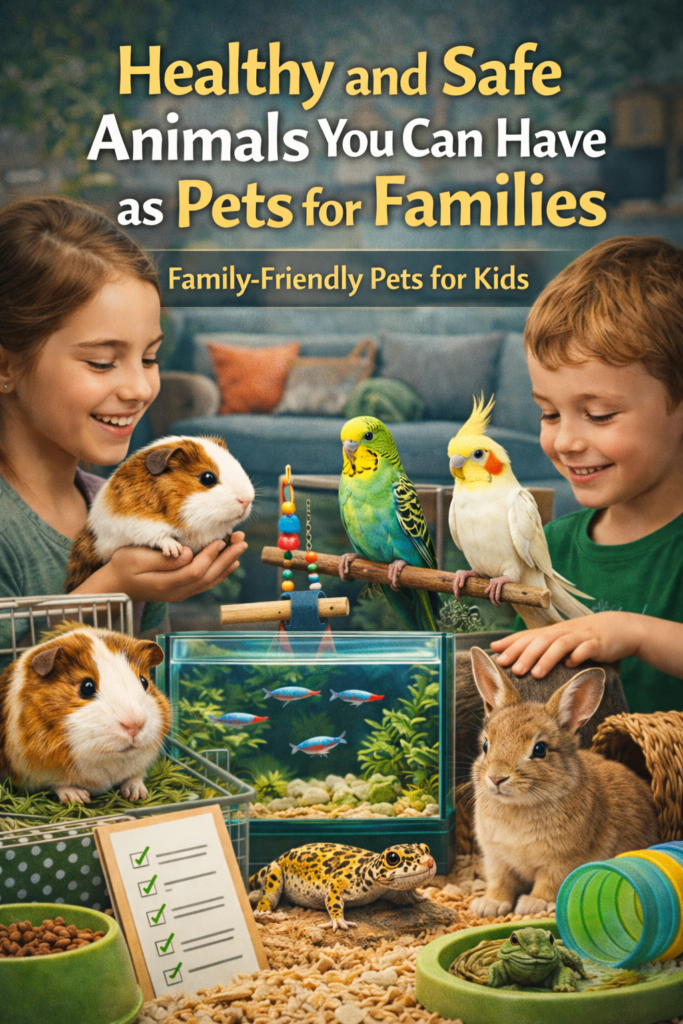 Animals You Can Have as Pets