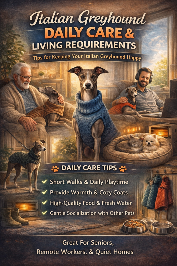 Are Italian Greyhounds Good Pets