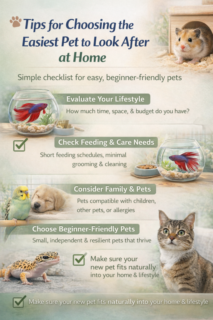 What Is the Easiest Pet to Look After