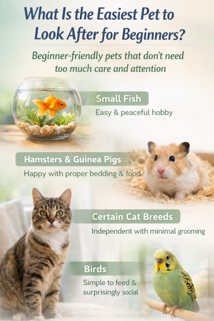 What Is the Easiest Pet to Look After