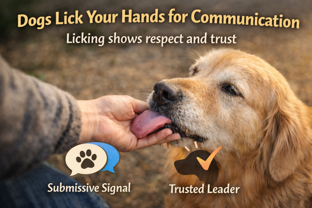 Why Do Dogs Lick Your Hands When You Pet Them