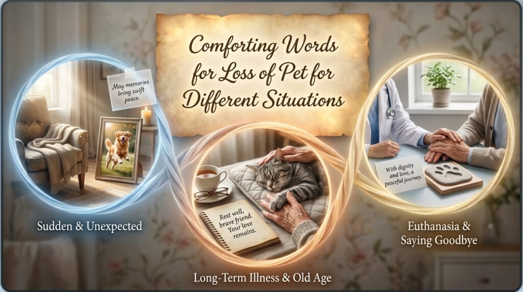 Comforting Words for Loss of Pet