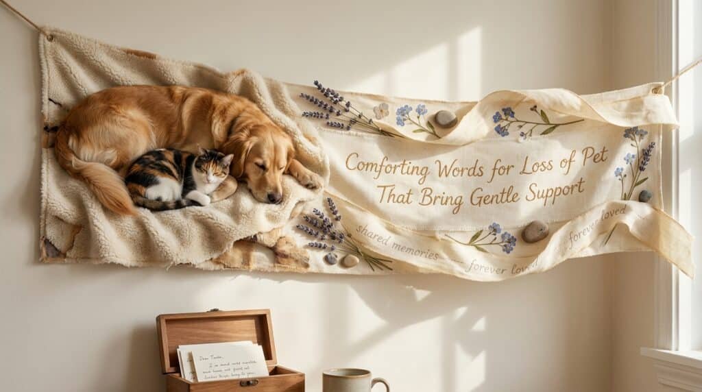 Comforting Words for Loss of Pet