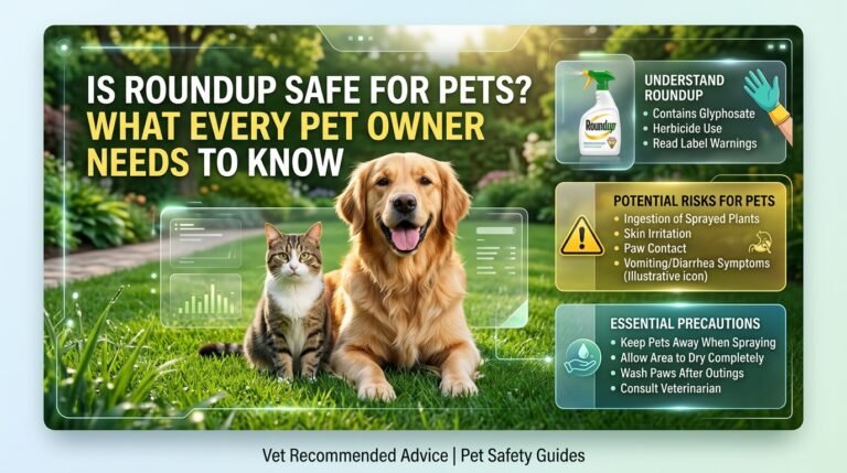 Is Roundup Safe for Pets