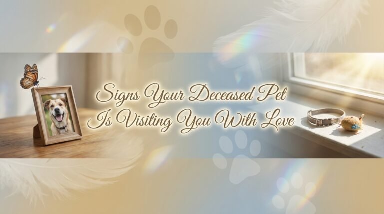 Signs Your Deceased Pet Is Visiting You