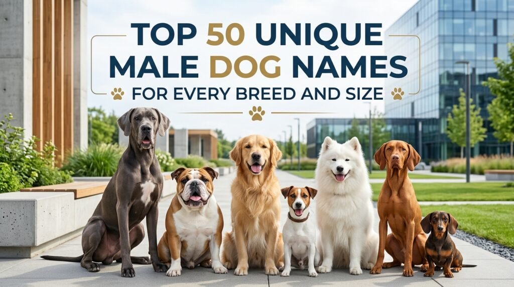 Unique Male Dog Names